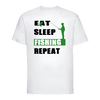 Carica l&#39;immagine nel visualizzatore Galleria, T-shirt &quot;Eat Sleep Fishing Repeat&quot;