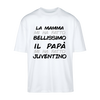 Carica l&#39;immagine nel visualizzatore Galleria, T-shirt &quot;Il papà mi ha fatto Juventino&quot;