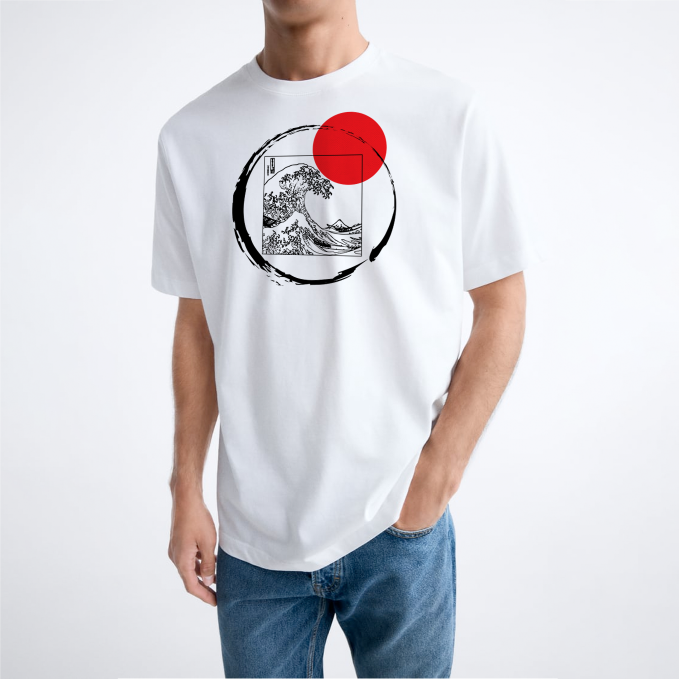 T-shirt "Japan Wave" - UOMO