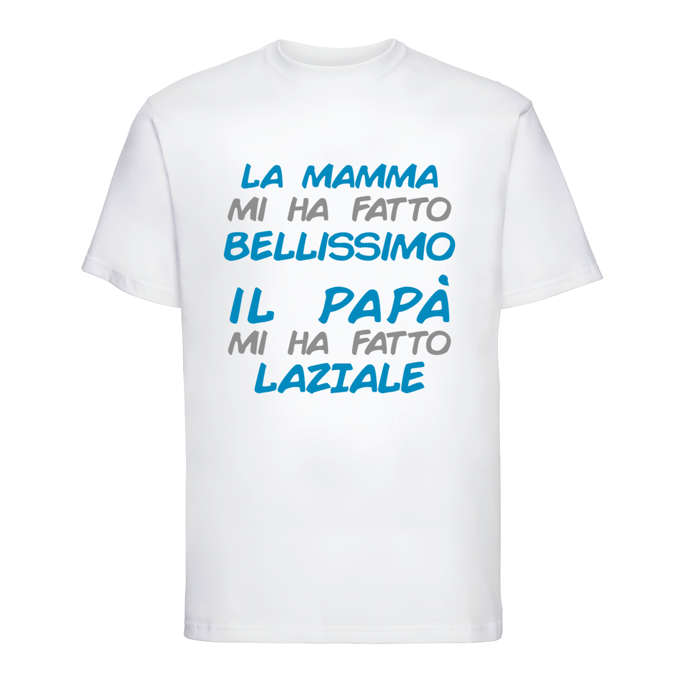 T-shirt "Il papà mi ha fatto Laziale"