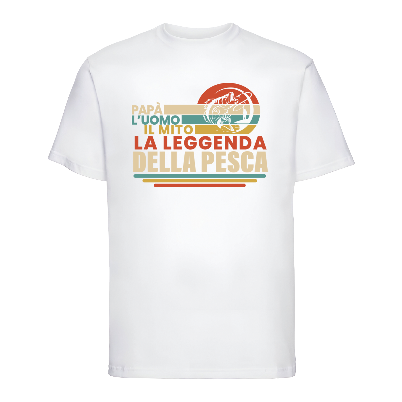T-shirt "Papà Leggenda della Pesca"