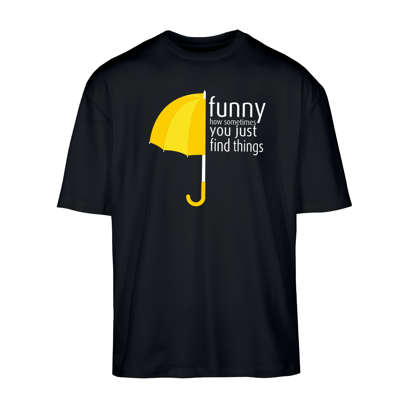 T-shirt "Yellow Umbrella"